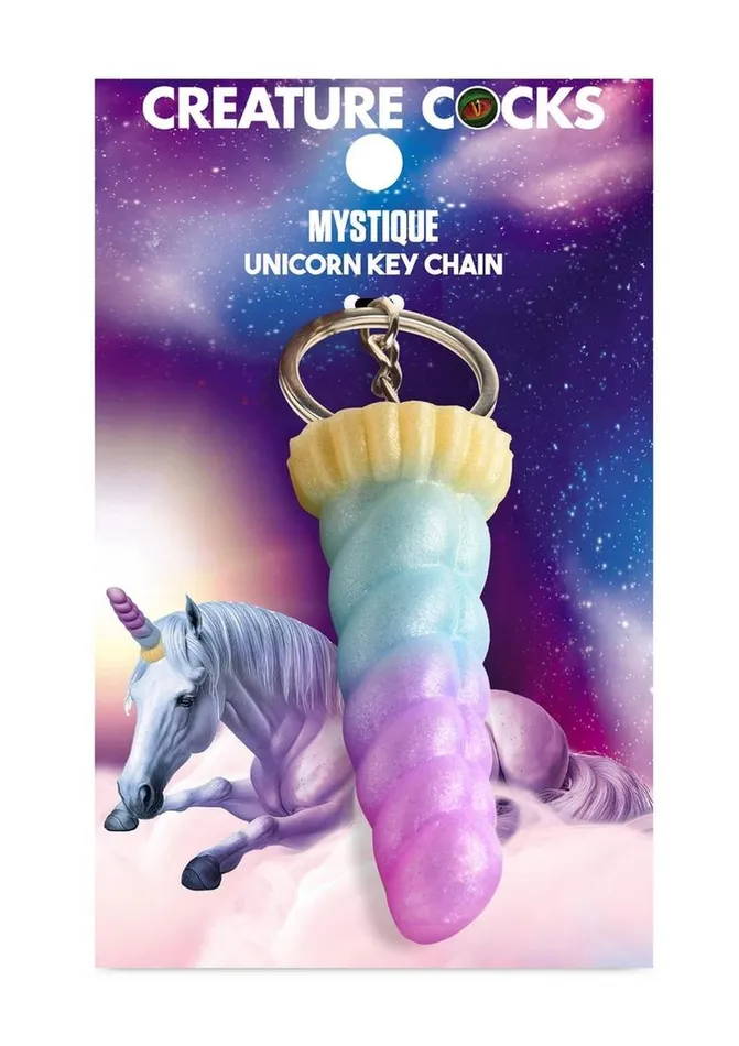 Dildos Creature Cocks Creature Cocks Mystique Unicorn Keychain