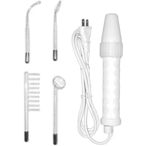 Anal Kink Labs Neon Wand Electrosex Kit White Handle Purple Electrode Us Plug