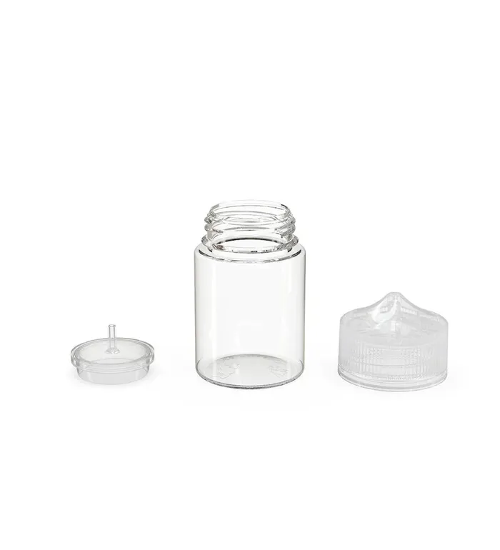 Chubby Gorilla 60ML Stubby Unicorn Bottle Clear BottleNatural Cap Chubby Gorilla Dildos
