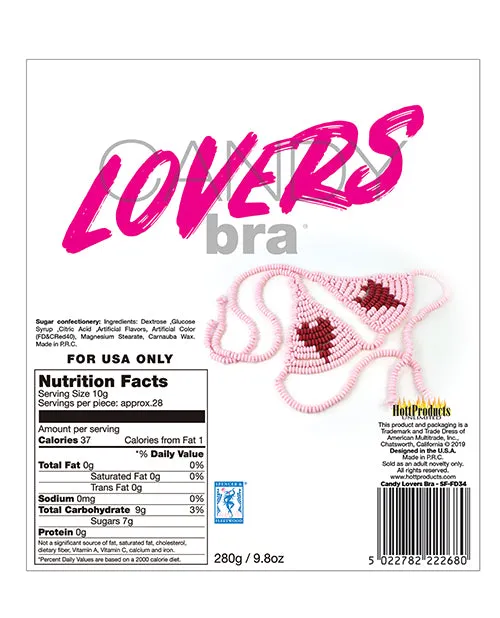 Hott Products Vibrators Lovers Candy Heart Bra