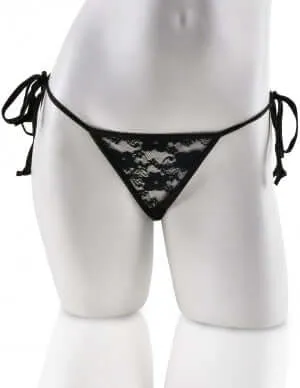 Fetish Fantasy Series Date Night Remote Control Panties Black OS Pipedream Products Female Sex Toys