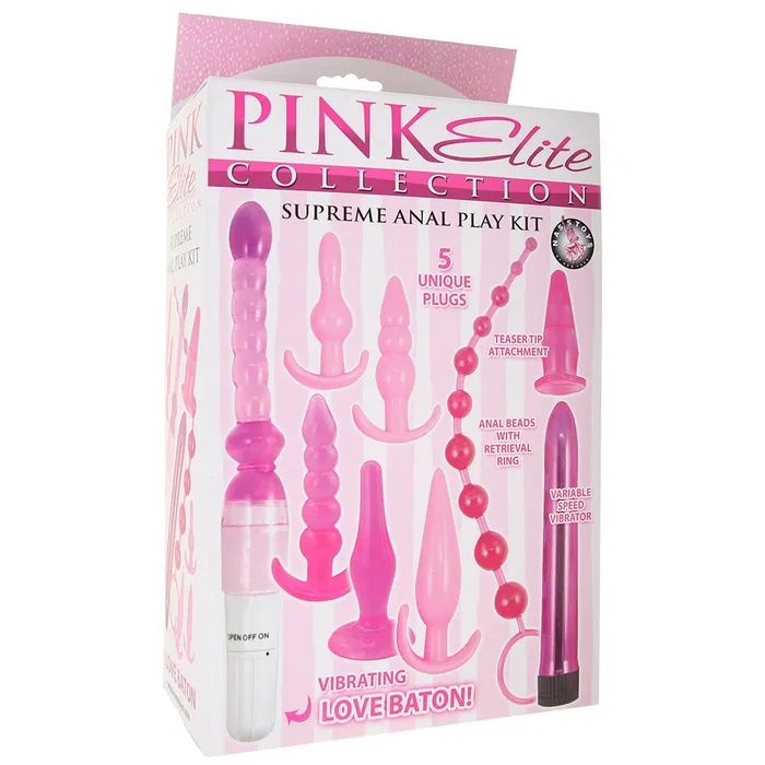 Pink Elite Supreme Anal Play Kit Nasstoys Anal