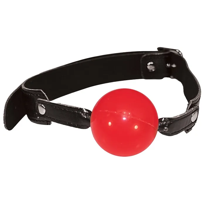 SM Solid Red Ball Gag SPORTSHEETS Vibrators