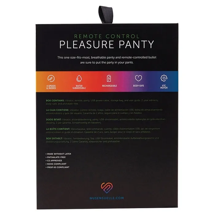 Sensuelle Pleasure PantyPink NOVEL CREATIONS Vibrators