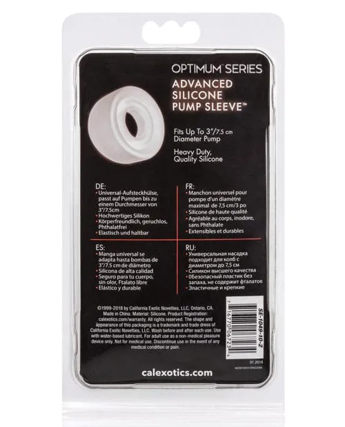 CalExotics Male Sex Toys Advanced Silicone Pump Sleeve CalExotics Male Sex Toys Advanced Silicone Pump Sleeve