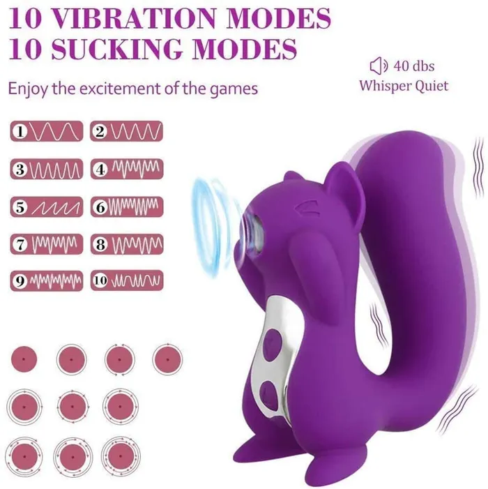 PHANXY Squirrel Sex Toy Cute Squirrel Vibrator PHANXY Vibrators
