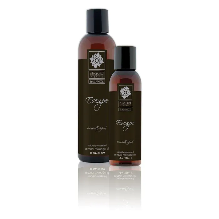 Sliquid Sliquid Organics Massage Oil Escape 85oz Couples