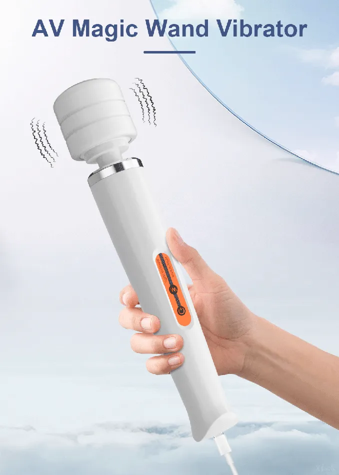 TouchHoney Vibrators Geek Wand AV Vibrator Wand for Clit Stimulation and Massage for Camgirls