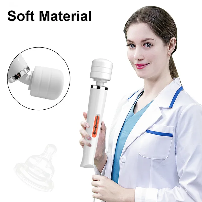 TouchHoney Vibrators Geek Wand AV Vibrator Wand for Clit Stimulation and Massage for Camgirls
