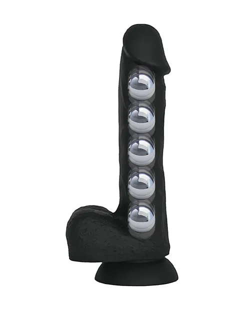 VERS Female Sex Toys VERS Liquid Silicone Suction Dildo Black