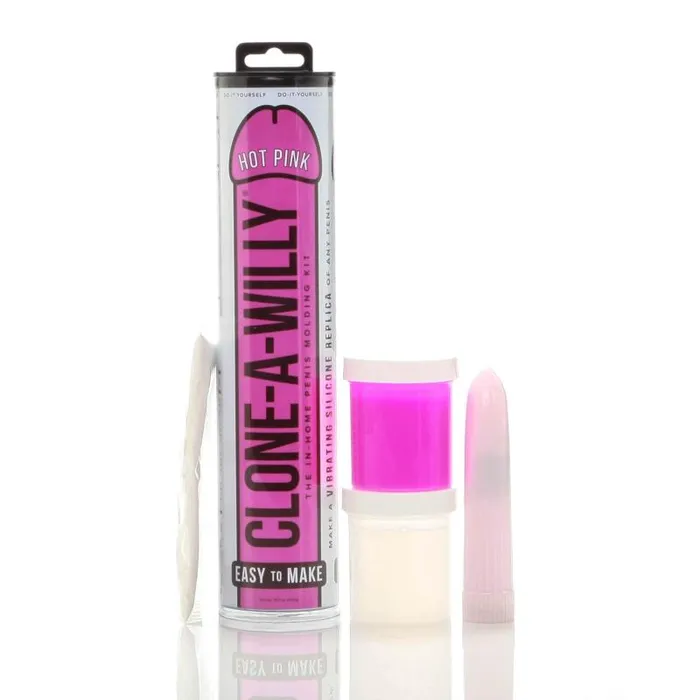 Vibrators CloneaWilly CloneaWilly Kit Hot Pink Vibrators CloneaWilly CloneaWilly Kit Hot Pink