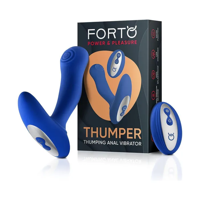 Vibrators FORTO FORTO Thumper Blue