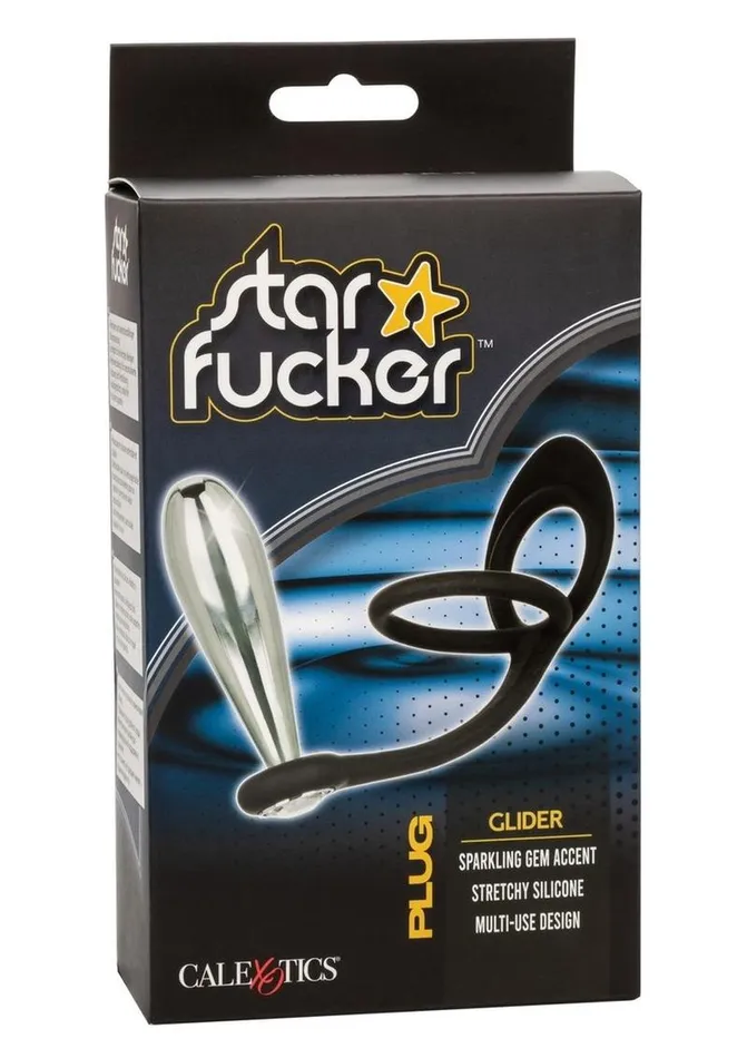 Anal Star Fucker Glider Plug Silicone Dual Enhancer Star Fucker