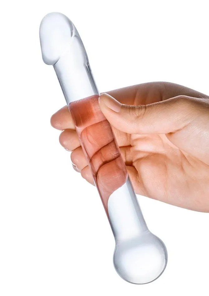 Dildos Glas Realistic Head Glass Dildo Glas Dildos Glas Realistic Head Glass Dildo Glas