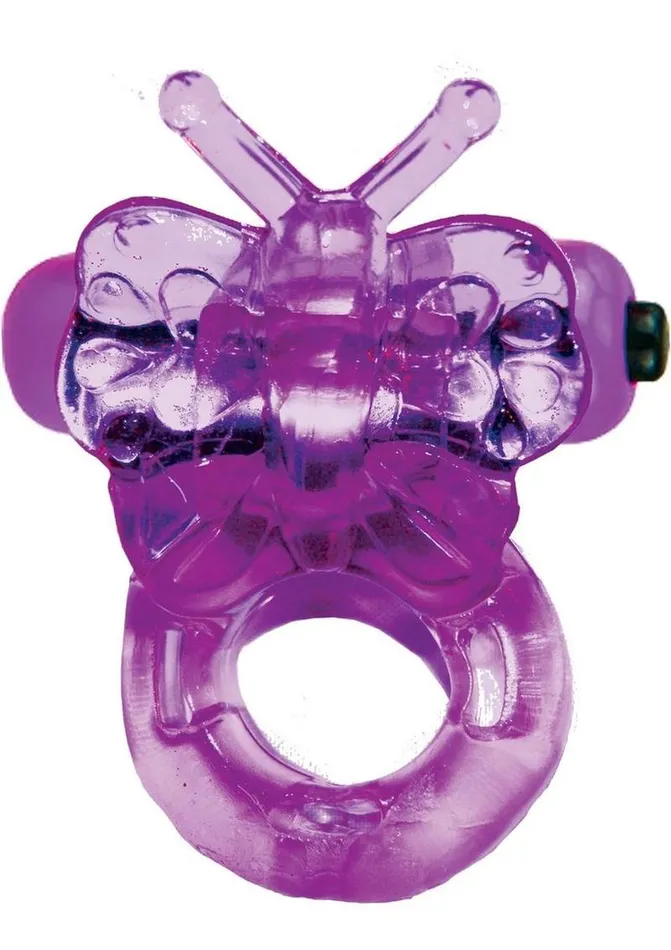 Female Sex Toys Purrfect Pets Buzzy Butterfly Silicone Stimulator with Vibrating Bullet Wet Dreams