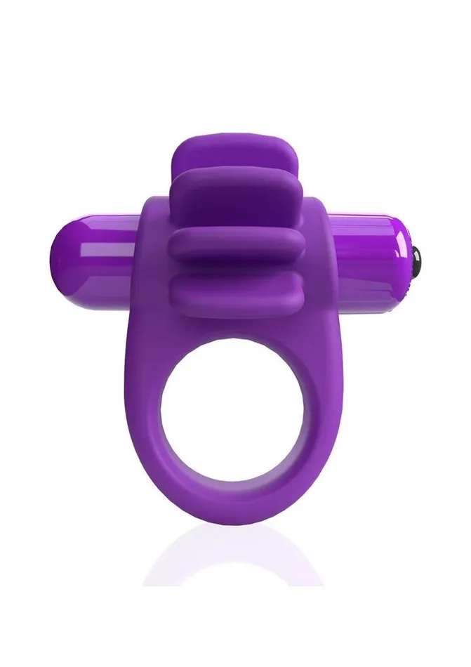 Screaming O Couples 4b Skooch Vibrating Cock Ring with Clitoral Stimulator